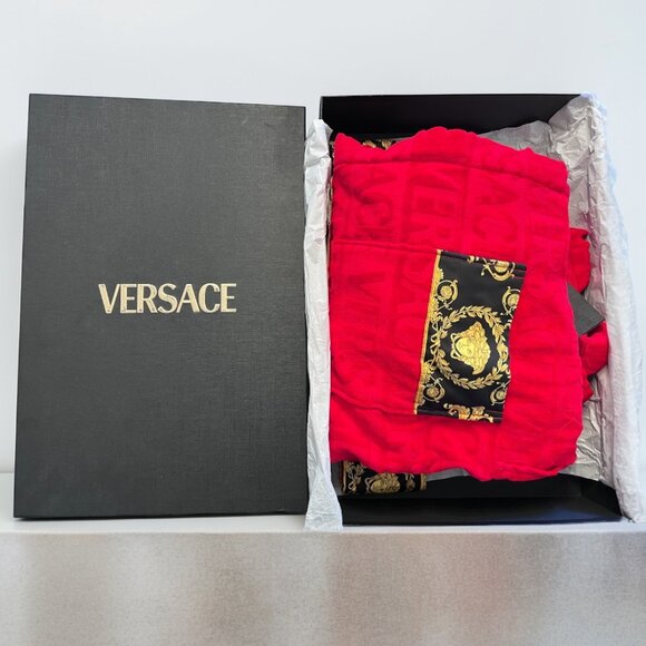 Versace Robe, Red - Picture 3 of 4